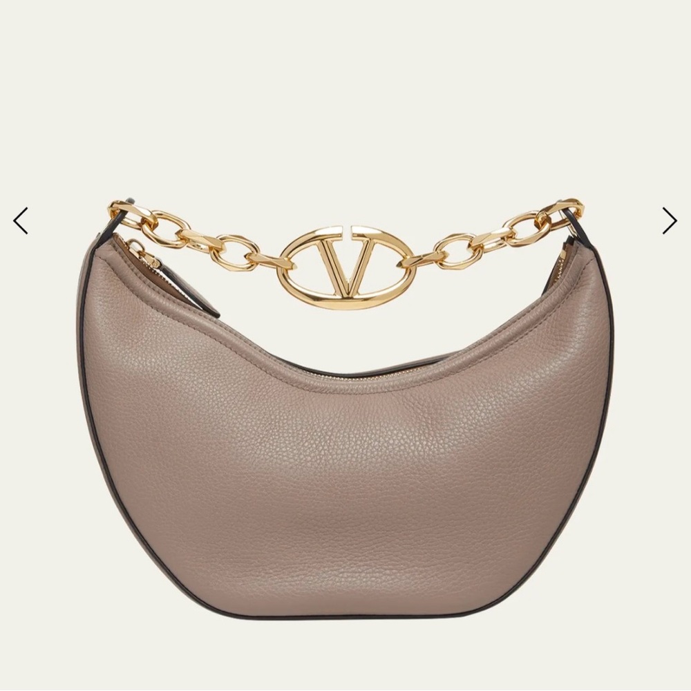 Valentino Women's Taupe Leather Bag